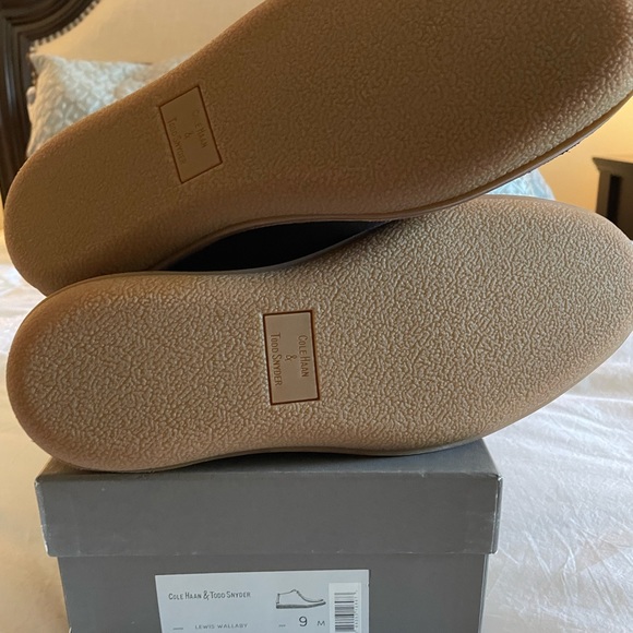 Cole Haan Todd Snyder blue suede chukkas.  New in box. Beautiful and unique. - Picture 4 of 4